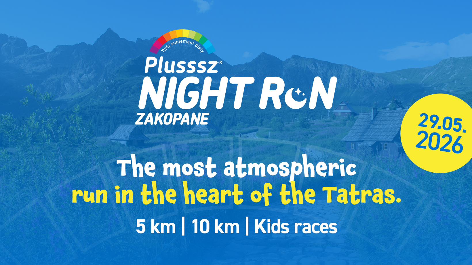 Night Run Zakopane atmosphere